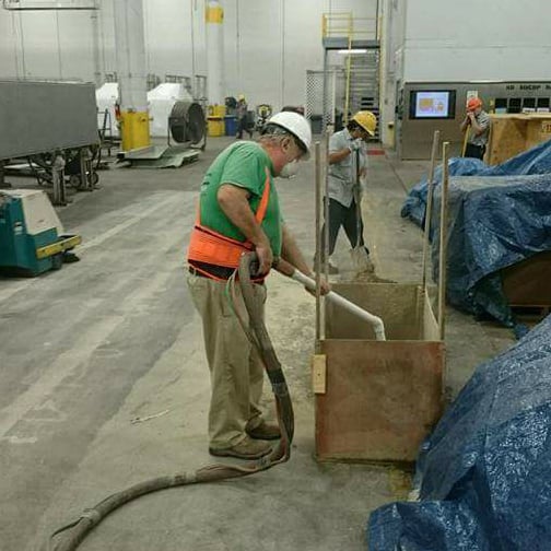 box containment for blasting line stripe